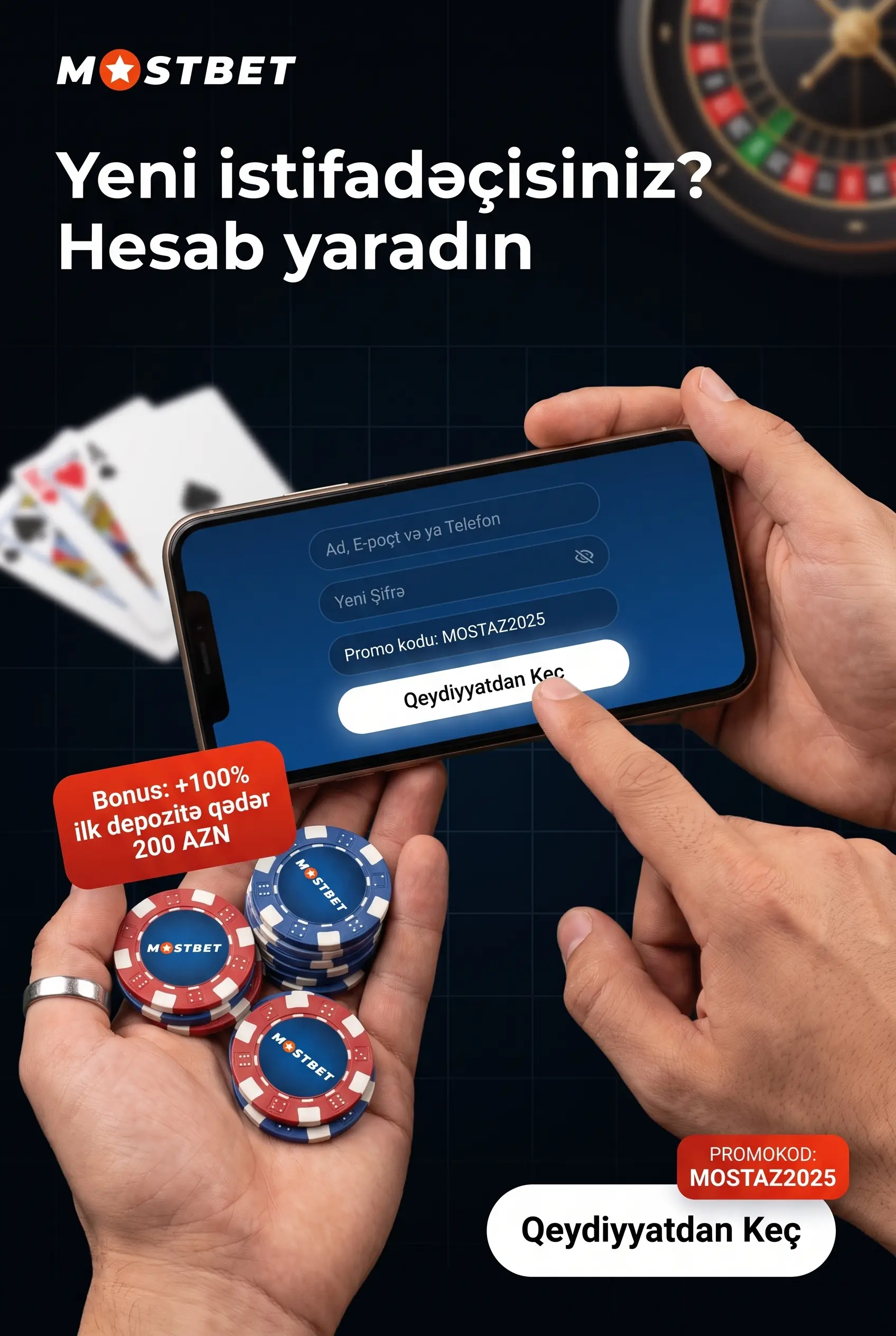 Yeni istifadəçi üçün növbəti addım